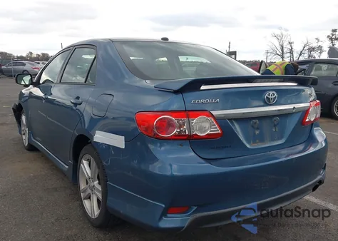 2013 Toyota Corolla S из США, поврежденный, VIN 5YFBU4EE7DP124593